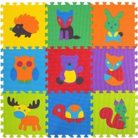 Коврик-пазл Юнландия Зверушки 664666