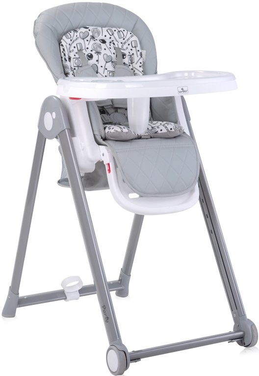 

Высокий стульчик Lorelli Party 2023 (cool grey leather)