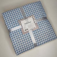 Плед Vladi Марокко Chanel 140x200 50224 (белый/голубой)