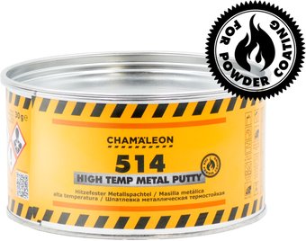 Шпатлевка Chamaleon Шпатлевка металлическая термостойкая 1.4кг 15146 (темно-серый)