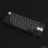 Клавиатура Akko 3061S Black & Silver (Akko Cream Yellow V3 Pro)