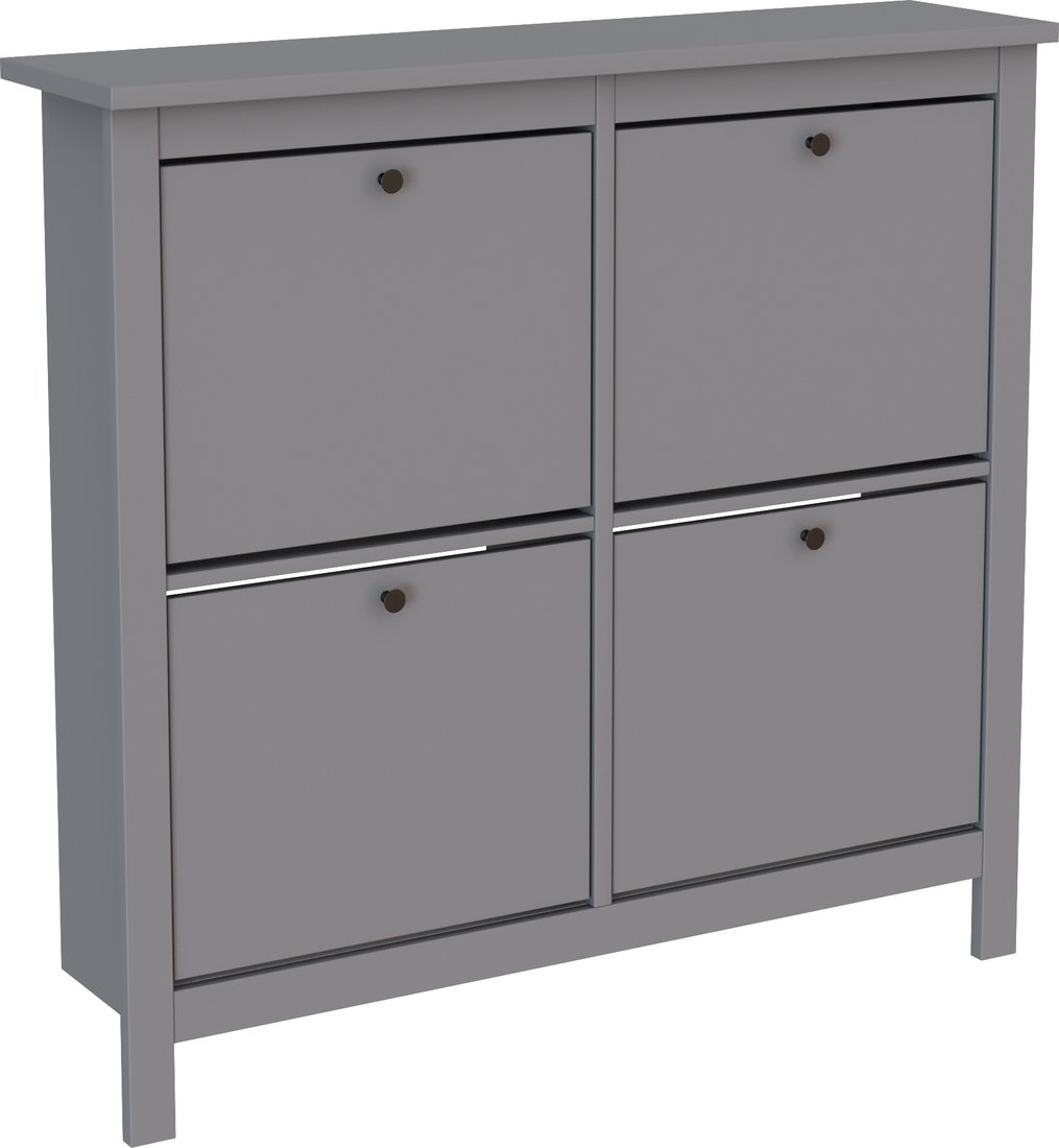 

Тумба для обуви Mio Tesoro Сага 113x108 2.08.10.180.4 (серый)