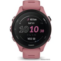 Умные часы Garmin Forerunner 255S (пыльная роза/черный)