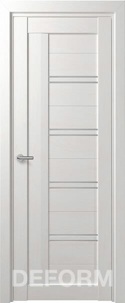 

Межкомнатная дверь Юркас Deform D18 ДО 80x200 (дуб шале снежный/мателюкс)