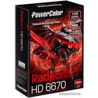 Видеокарта PowerColor HD 6670 1024MB DDR3 (AX6670 1GBK3-H)