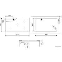 Варочная панель Smeg SI2M7953DW