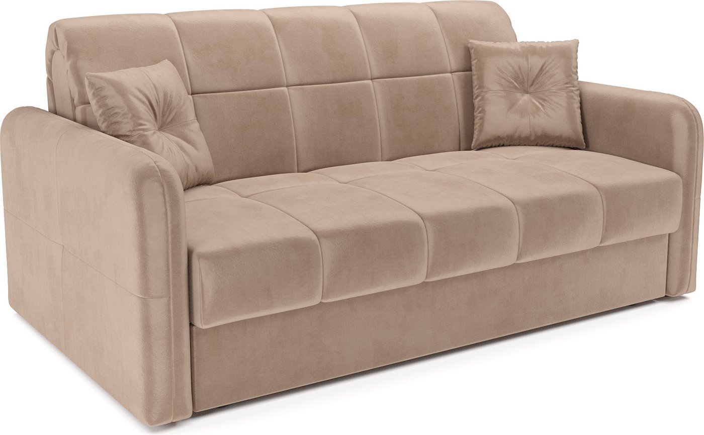 

Диван Мебель-АРС Аккордеон Свег ППУ 120x200 (бежевый кордрой)