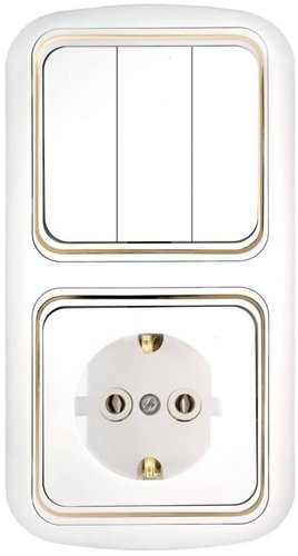 Розетка Bylectrica Гармония Люкс 3В-РЦ-499 з