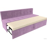 Диван Лига диванов Техас 340 (микровельвет сиреневый)