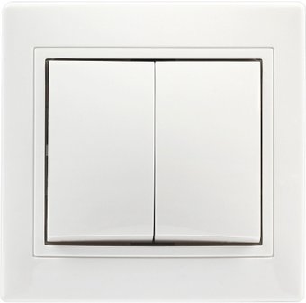 Выключатель SmartBuy Венера SBE-01w-10-SW2-0-c