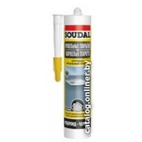 Герметик Soudal Кровельные покрытия 280 мл (черный)