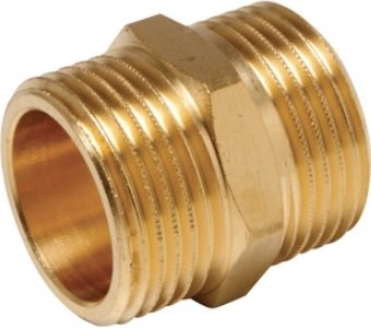 

Фитинг Цветлит Ниппель двойной DN15 1/2"