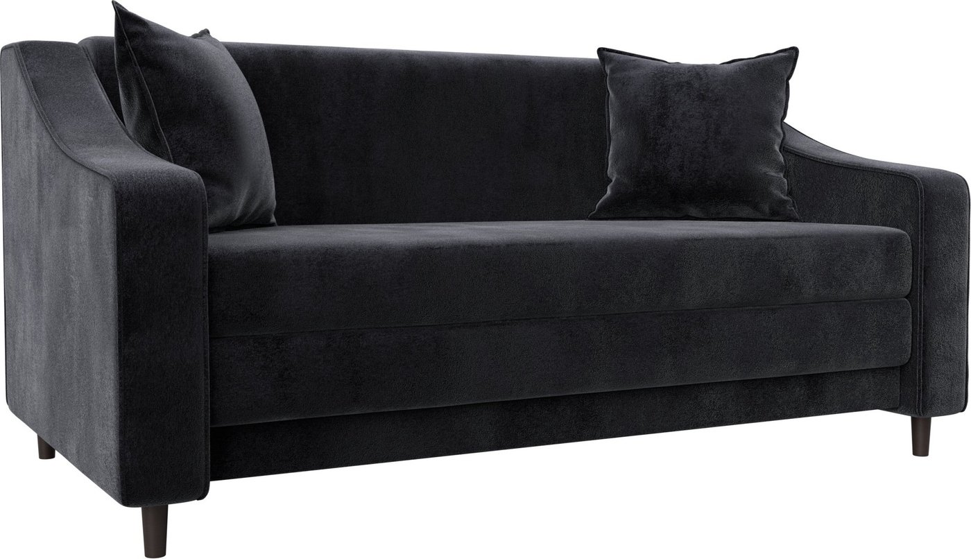 

Диван Лига диванов Лига-071 129777 (велюр Tower 11 темно-серый)