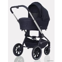 Универсальная коляска Rant MOWbaby Zoom PU (3 в 1, silver black)