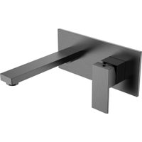 Смеситель Boheme Qubic 475-GM (графит)
