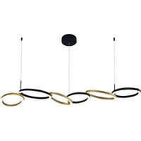 Подвесная люстра Indigo Light Anello 14034/C/6P V000215L (черный)