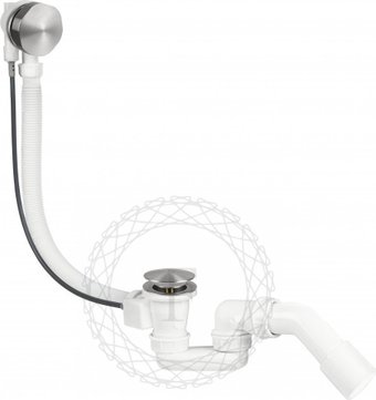 Сифон Filarete FL80 (никель)