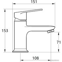 Смеситель Voda Drop DP26M