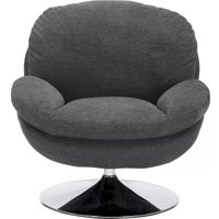 Интерьерное кресло Signal Brigitte Brego 07 (темно-серый/хром)