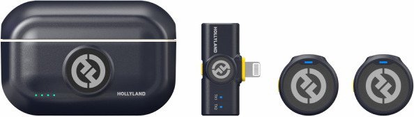 Радиосистема Hollyland LARK M2 Mobile Lightning (черный)