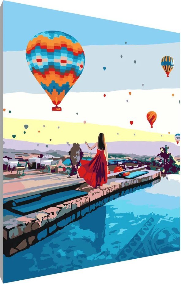 Картина по номерам PaintLine Воздушные шары. Каппадокия PL-00143