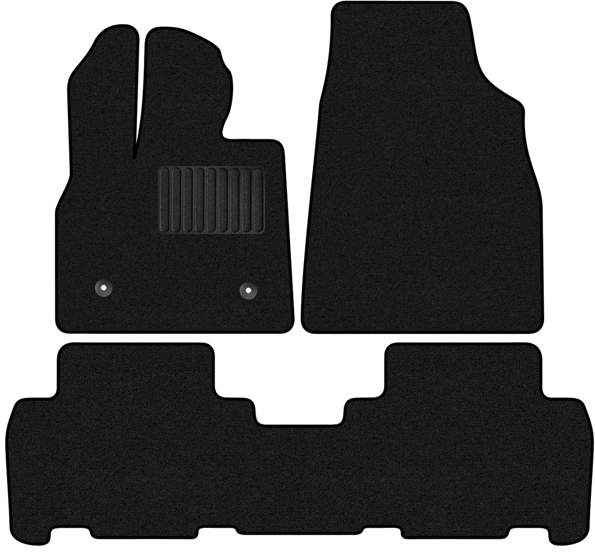 

Комплект ковриков для авто Alicosta BYD Tang II (suv 6 мест) 2022 - Н.В. (ворс)