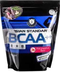 

BCAA RPS Nutrition BCAA 8:1:1 (розовый грейпфрут, 500г)