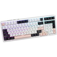 Клавиатура AULA F99 (белый/розовый/черный)