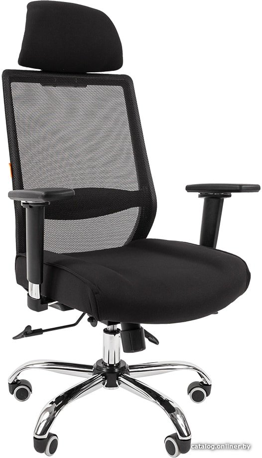 Офисное кресло CHAIRMAN 555 LUX (черный)