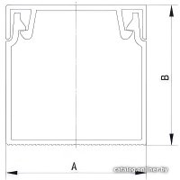 Кабель-канал IEK Ecoline CKK11-025-025-1-K01