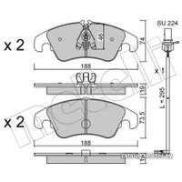  Metelli 2207754K