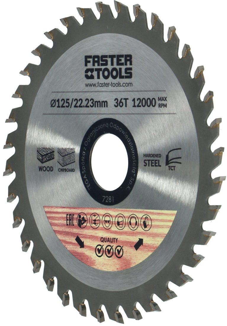 

Пильный диск Faster Tools 7281