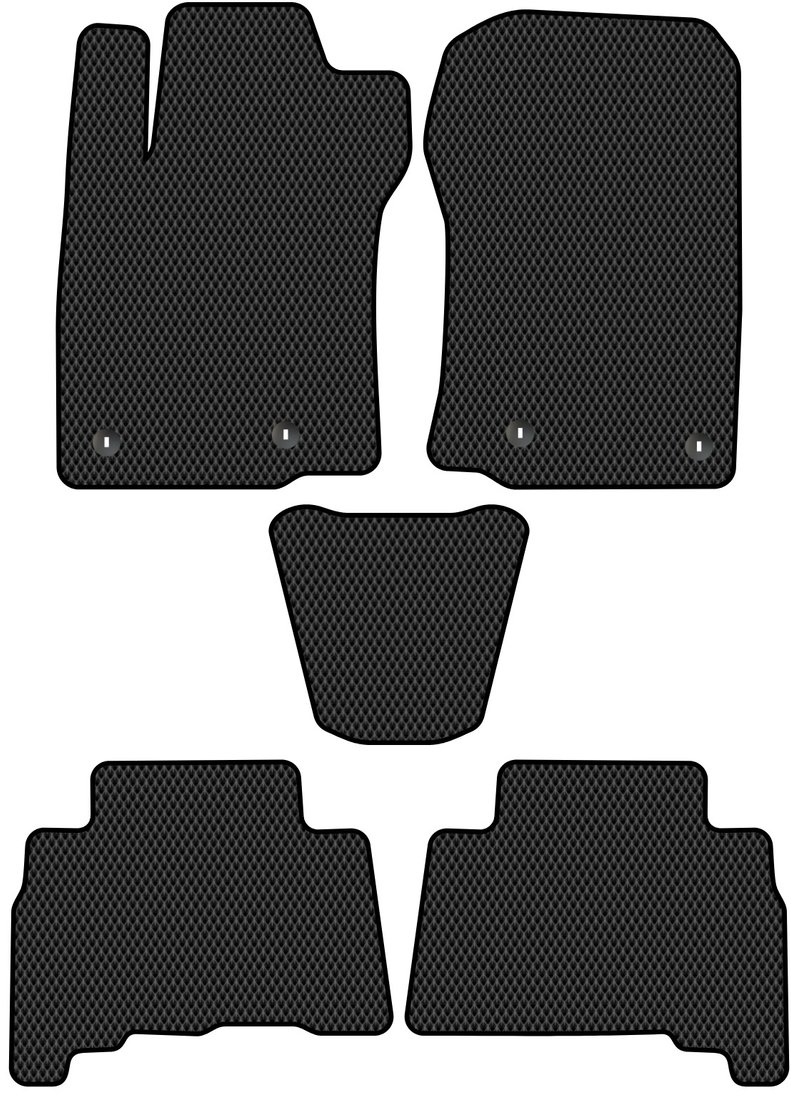 

Комплект ковриков для авто Alicosta Lexus GX460 II (suv / J150) 2013 - Н.В. (черный, ромб)