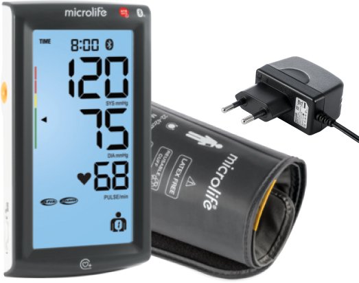 

Автоматический тонометр Microlife BP A7 Touch BT (с адаптером)
