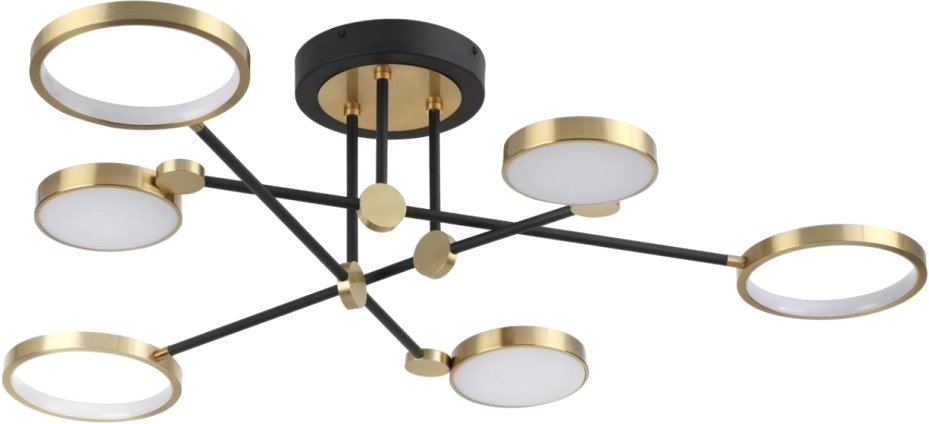 

Люстра средней высоты Odeon Light Denzel 4320/60CL