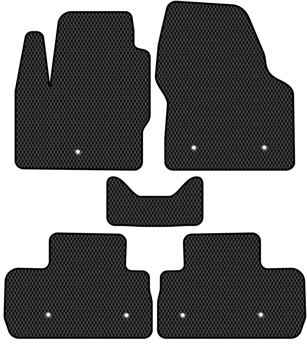 

Комплект ковриков для авто Alicosta Land Rover Freelander II (suv / L359) 2010 - 2014 (черный, ромб)