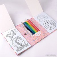 Набор для рисования Darvish Раскраска с карандашами DV-12972 (в ассортименте)