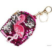 Сумочка-игрушка Bondibon Фламинго с пайетками ВВ4917