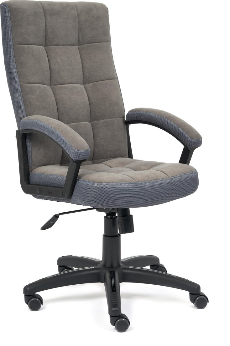 

Офисное кресло TetChair Trendy (флок/ткань, серый)