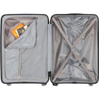 Чемодан-спиннер DoubleW YF-PP02 (L, белый)