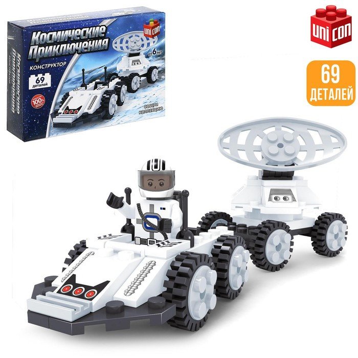 

Конструктор Unicon Космос. Луноход 5164184
