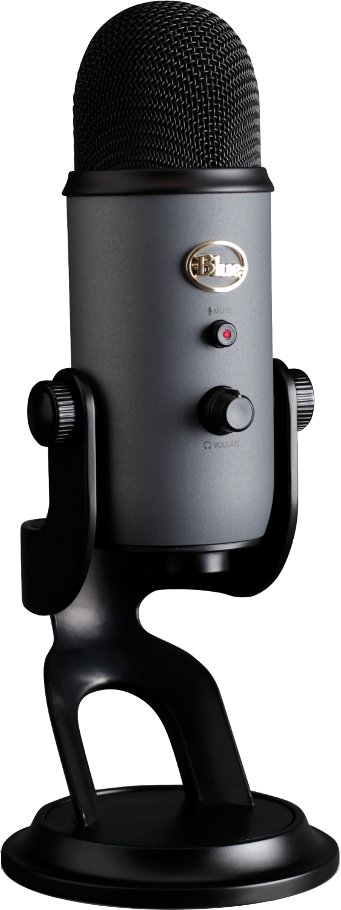 

Проводной микрофон Blue Yeti (темно-серый)