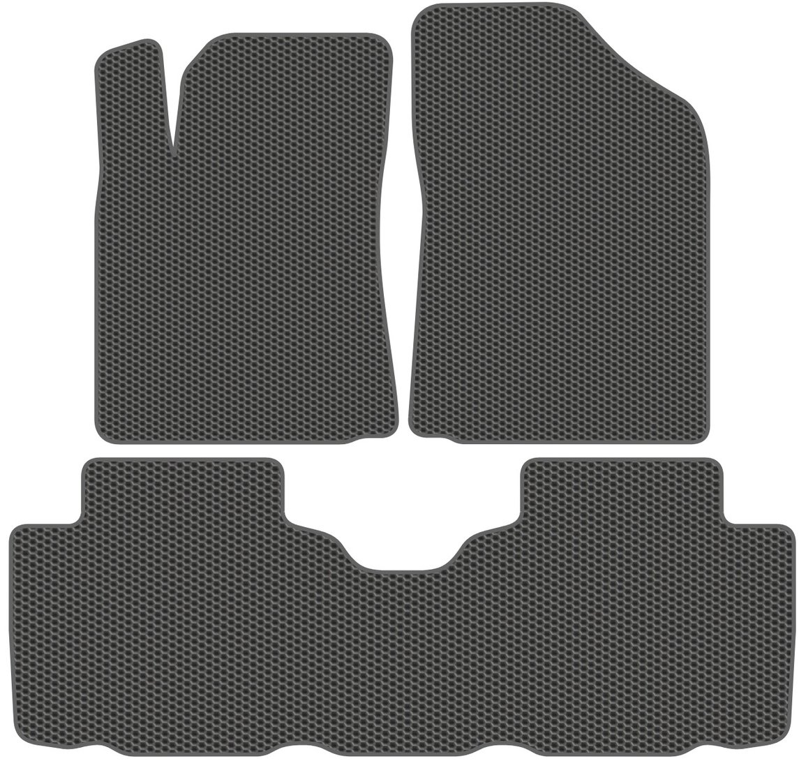 

Комплект ковриков для авто Alicosta Changan CS75 I (suv / SUV) 2018 - Н.В. (серый)