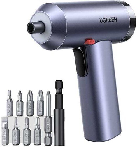 

Электроотвертка Ugreen UT118 Electric Screwdriver Set (с АКБ, сумка)