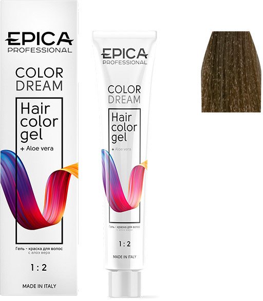 

Гель-краска Epica Professional Colordream 8.71 светло-русый шоколадно-пепельный (100 мл)