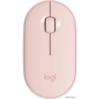 Мышь Logitech M350 Pebble (розовый)