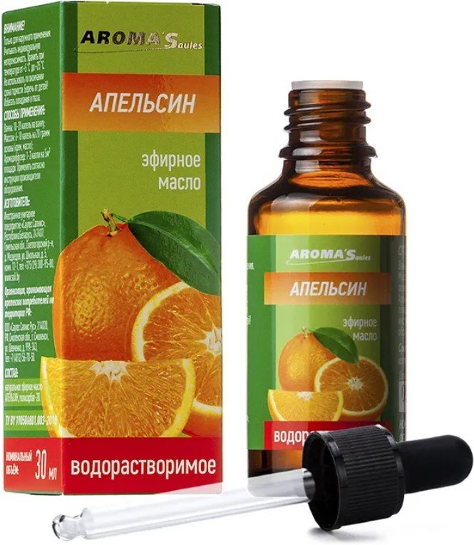 

Aroma Saules Масло эфирное водорастворимое Апельсин 30 мл