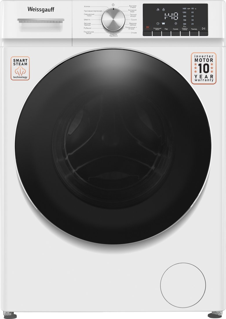 

Стирально-сушильная машина Weissgauff WMD 58411 Smart Inverter Steam