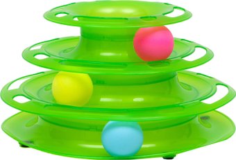 Игрушка для кошек Пижон Игровой комплекс 6031420 (зеленый)