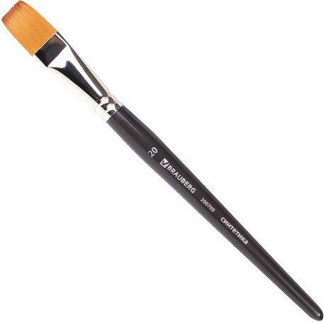

Кисть для рисования BRAUBERG №20 200705 (плоская)